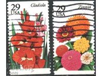 Stamped Flora Flowers 1994 from USA