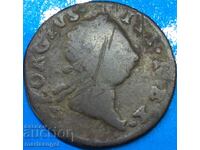 Irlanda 1/2 penny 1766 Regele George al III-lea cupru