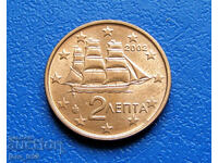 Greece 2 euro cents Euro cent 2002