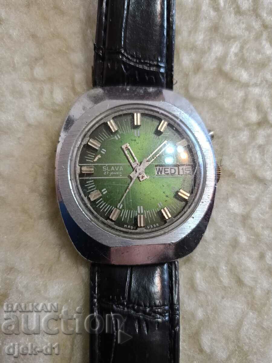 "SLAVA" - AUTOMATIC, 27 k with price 30.00 BGN | € 15.34