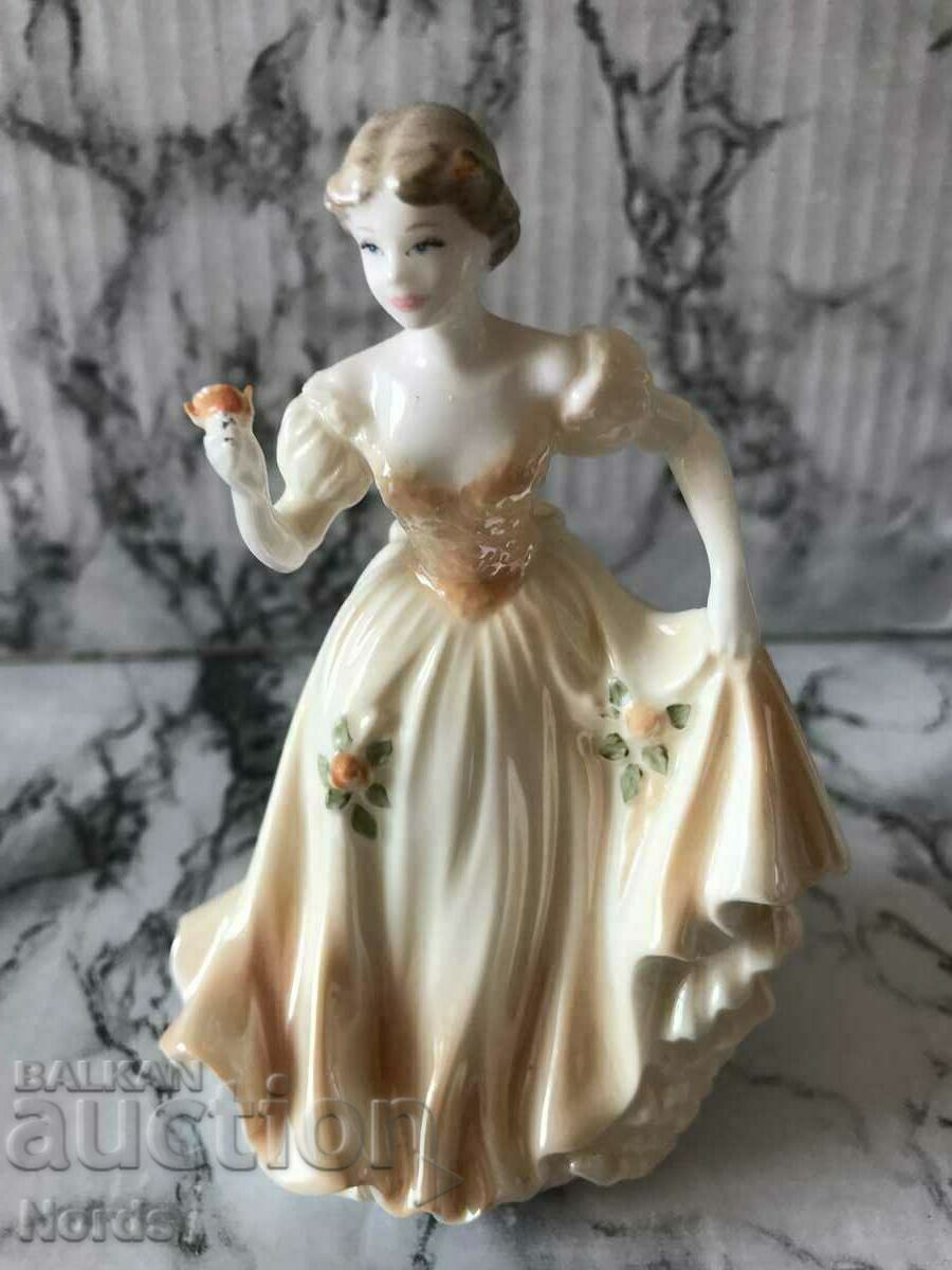 Beautiful COALPORT porcelain figurine