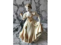 Beautiful COALPORT porcelain figurine