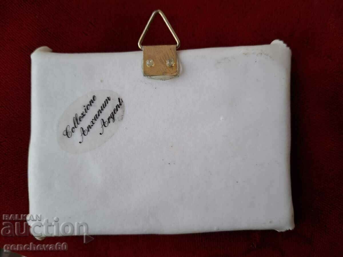 Collectible silver icon of the Holy Family - 7