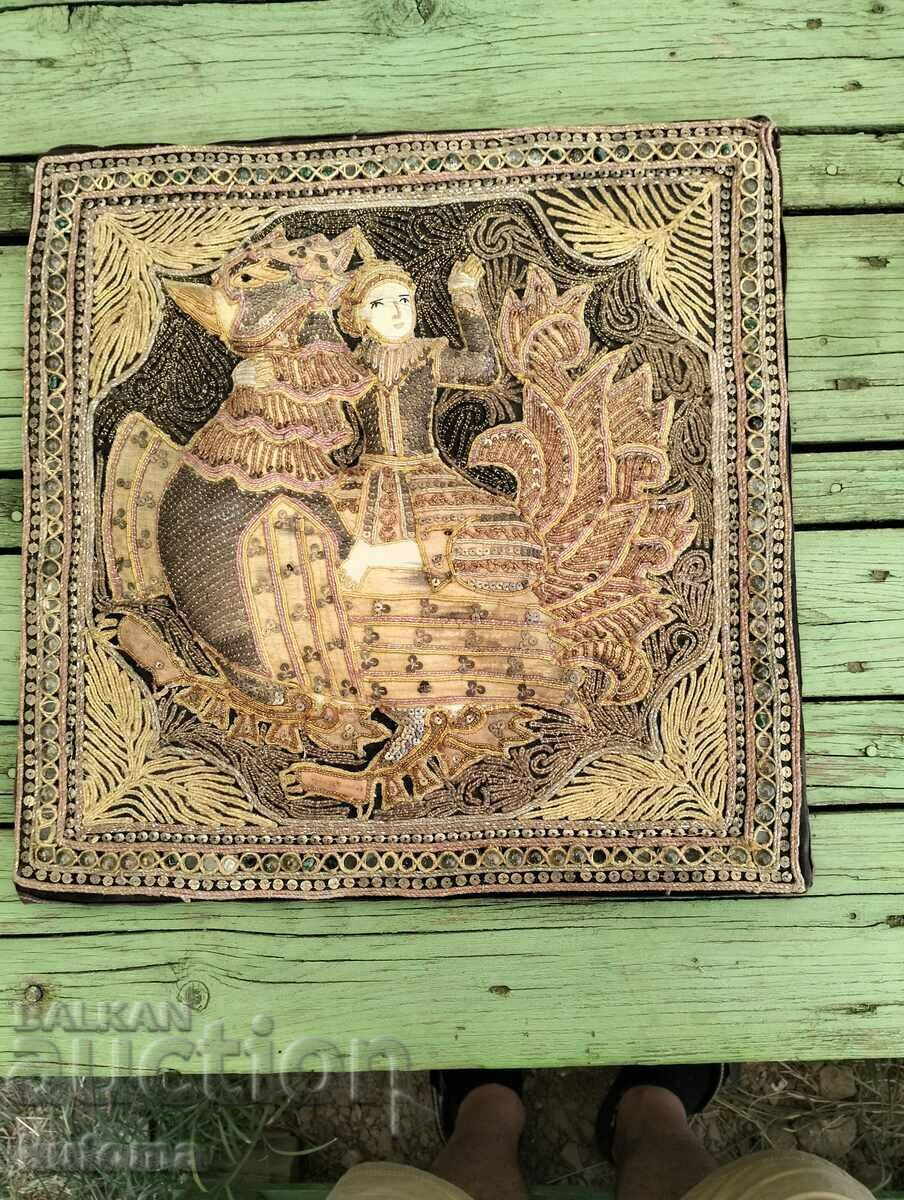 Handmade Burmese tapestry