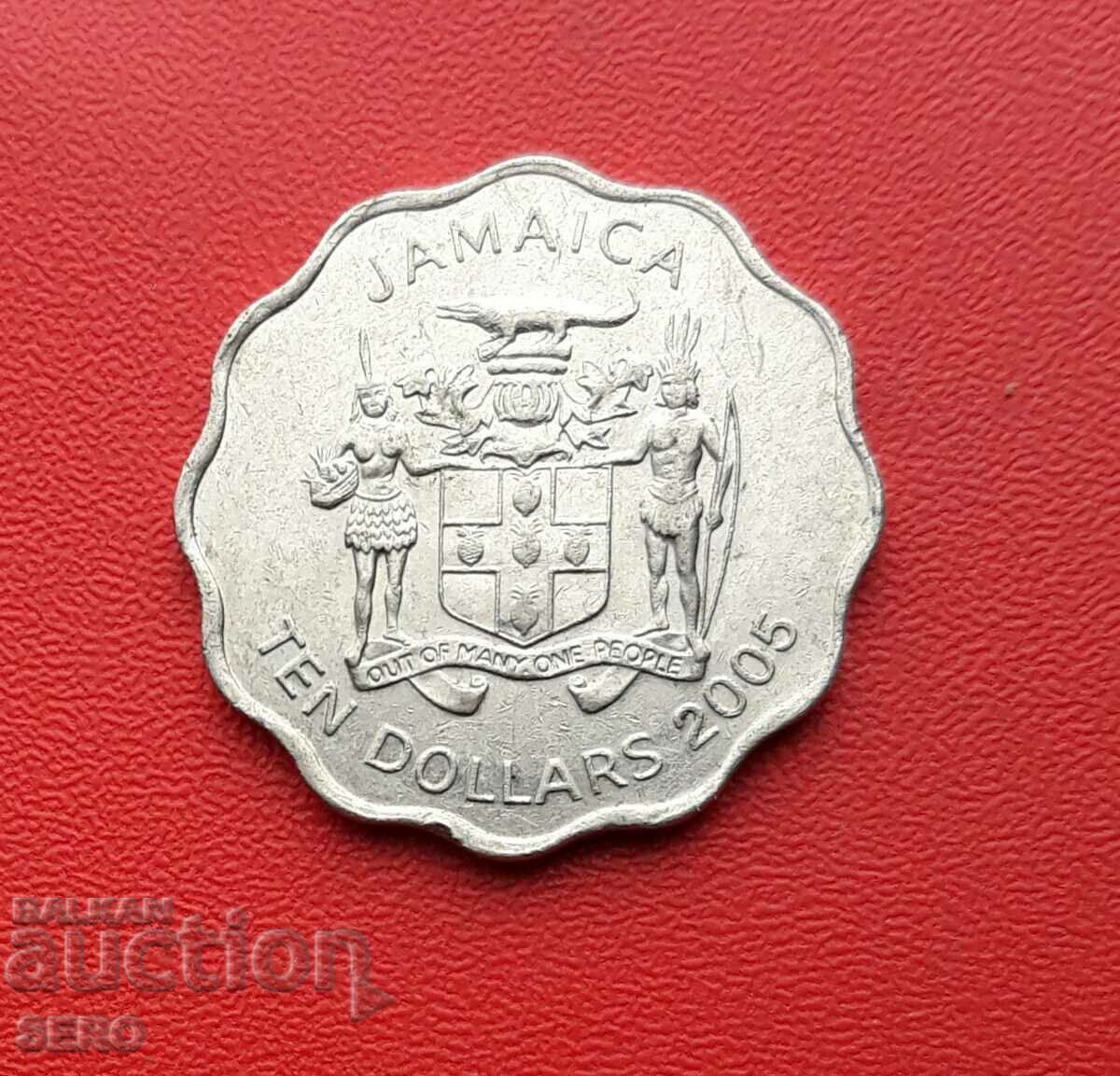 Insula Jamaica - 10 dolari 2005