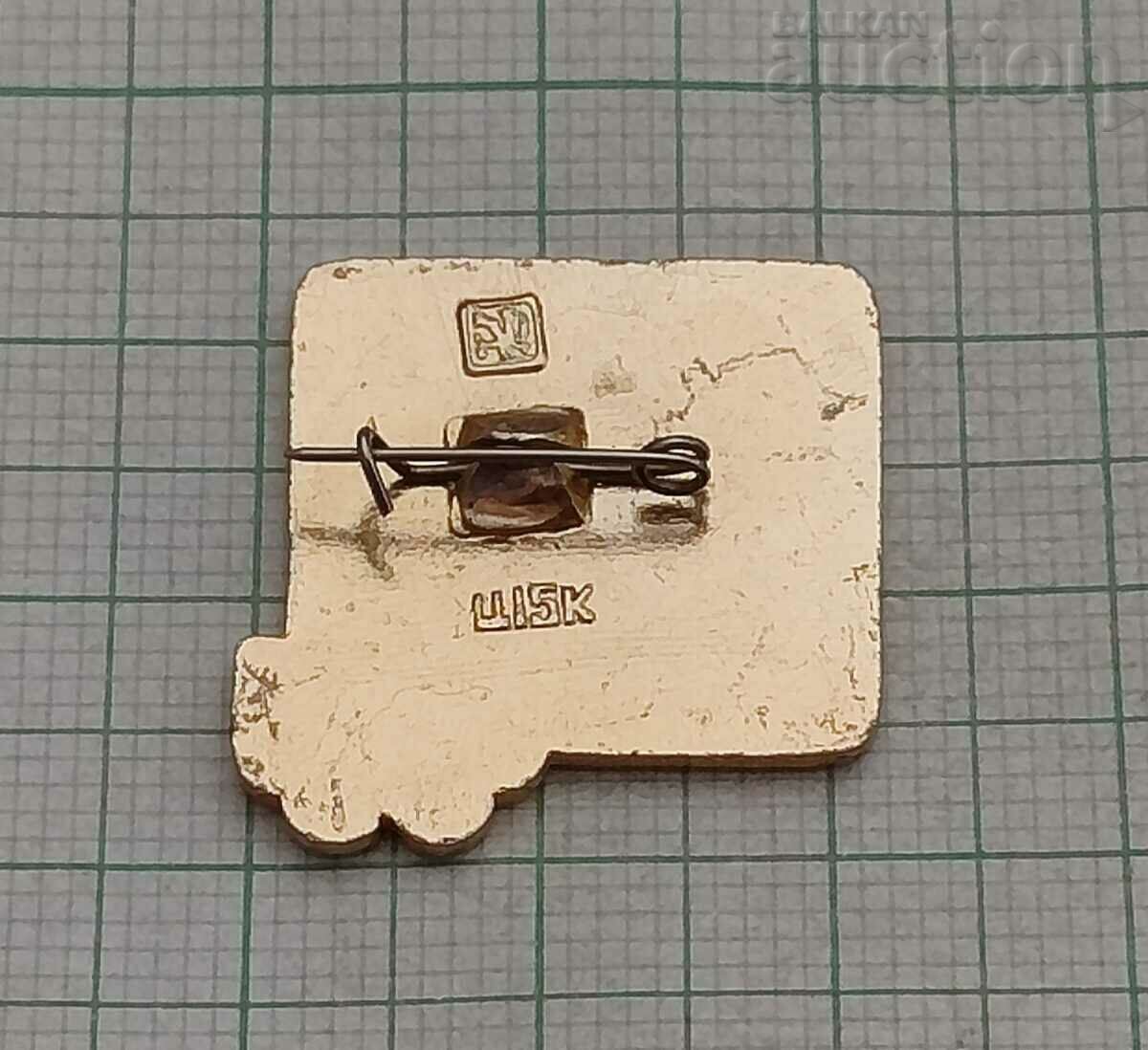 OLYMPICS MOSCOW 1980 ROWING BADGE with price 2.00 BGN | € 1.02