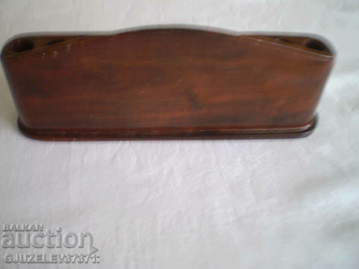 Delivery of Vintich holder for letters and pens, mother-of-pearl wood Delivery of Vintich holder for letters and pens, mother-of-pearl wood