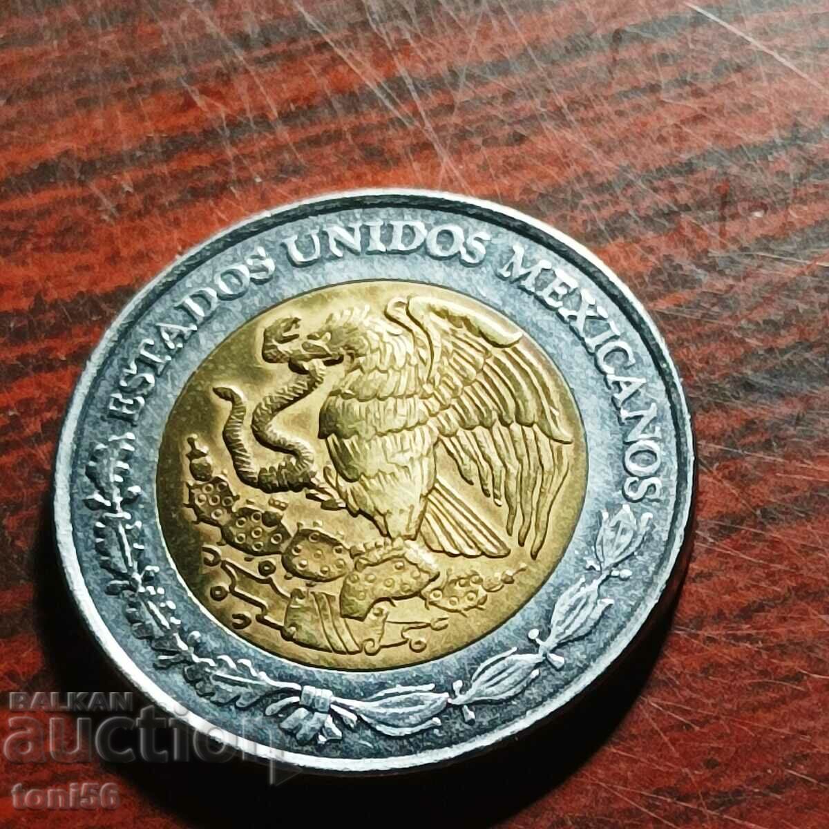 Mexico 5 new pesos 1994 with price 2.00 BGN | € 1.02 Mexico 5 new pesos 1994 with price 2.00 BGN | € 1.02