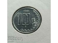 Μεξικό 10 centavos 2001 UNC