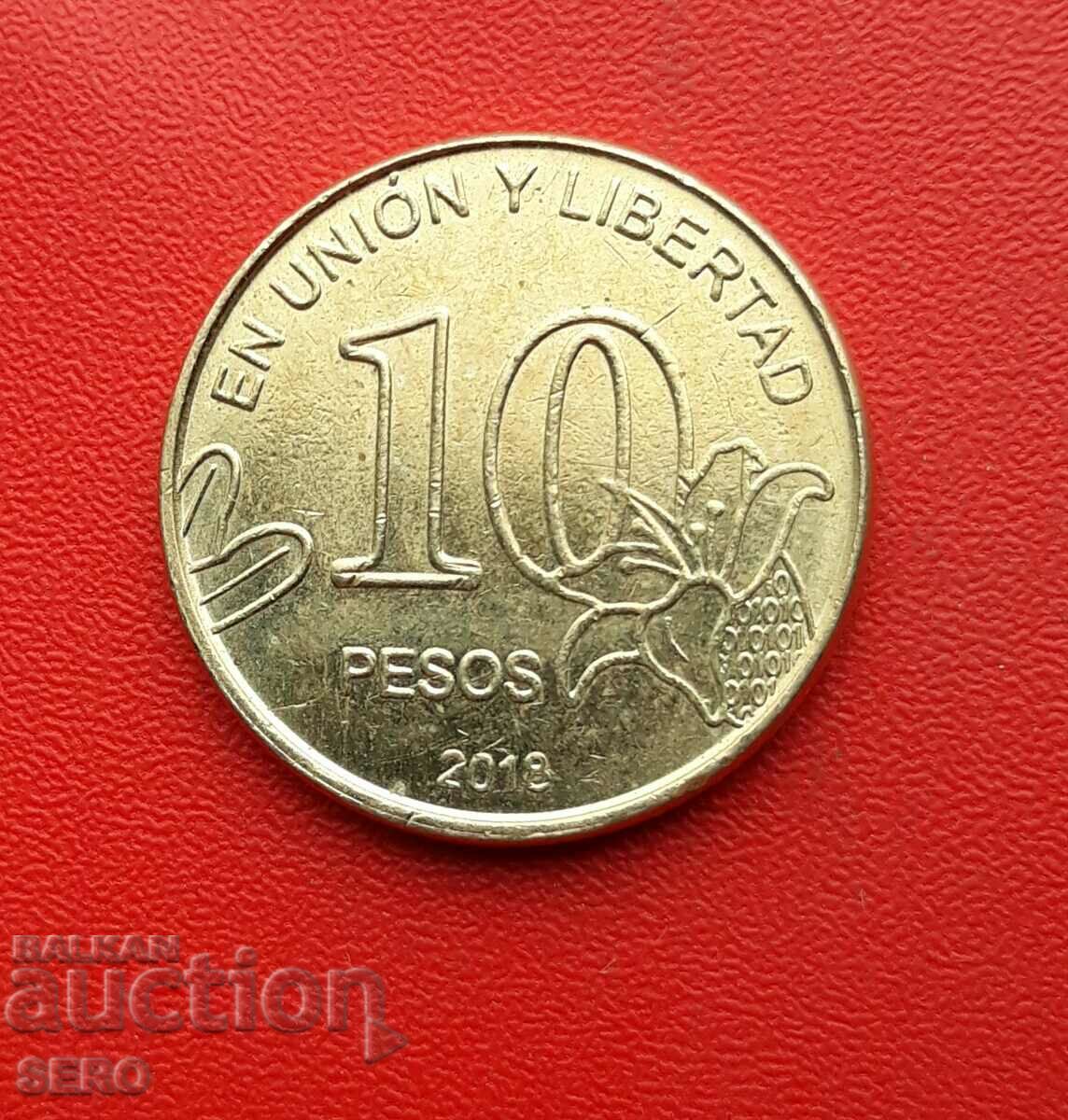 Argentina-10 pesos 2018