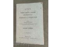 Упут за читанње карата и планова Крокирање 1912 Милан НИКОЛА