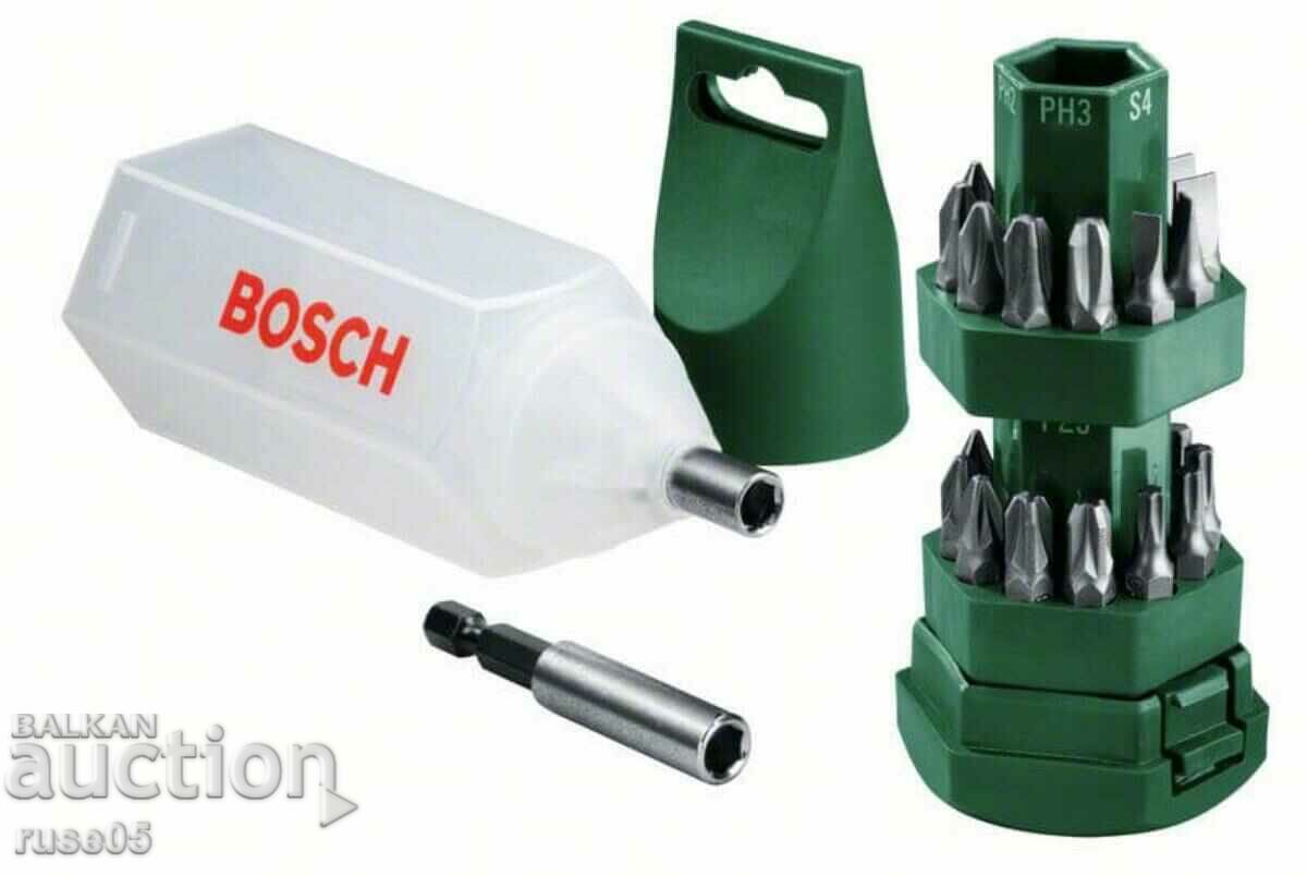 Bits "BOSCH - 25 parts" set new