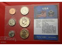 USA-SET 1999-2007 από 6 νομίσματα