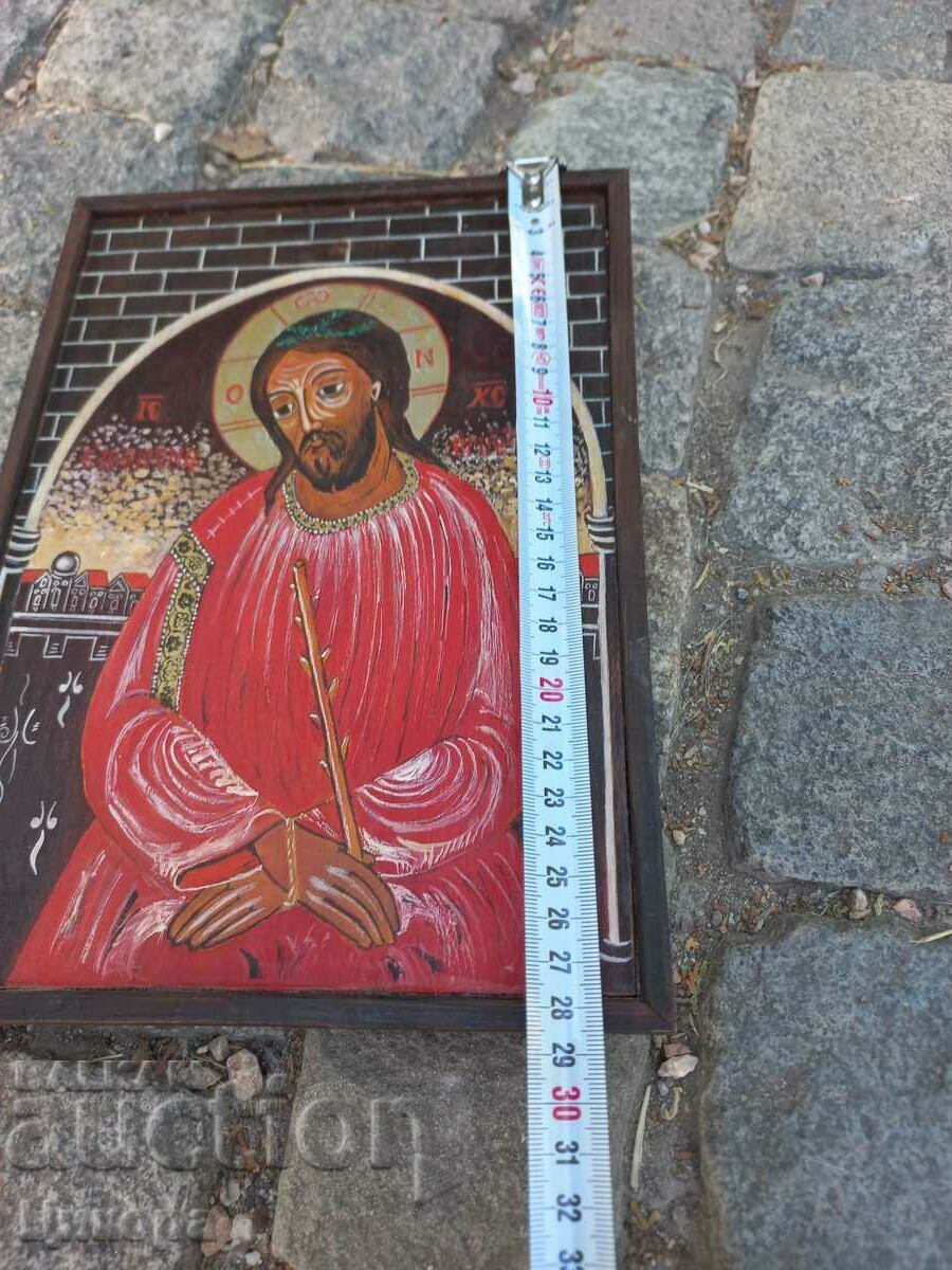 PAINTED ICON RELIGION with price 250.00 BGN | € 127.82 PAINTED ICON RELIGION with price 250.00 BGN | € 127.82