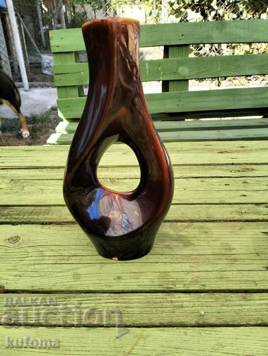 Old twisted vase with price 24.99 BGN | € 12.78