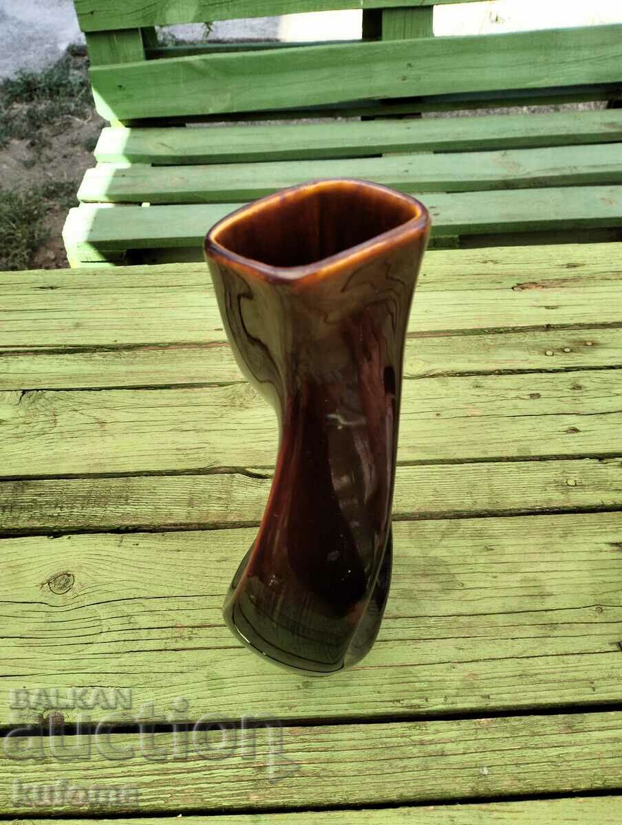 Auction  Old twisted vase