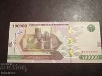 Uzbekistan 100,000 sum 2021