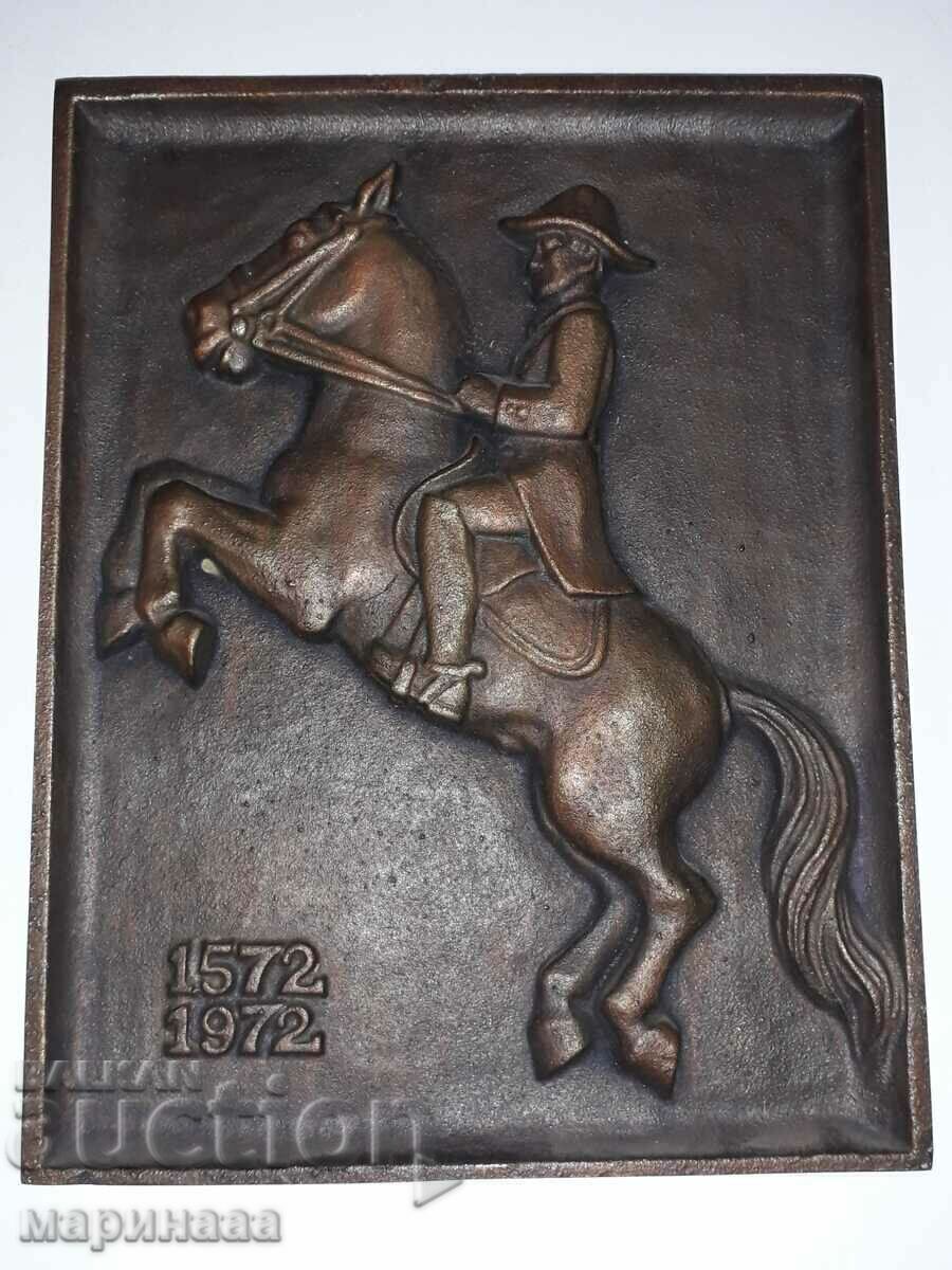 OLD CAST IRON PANEL. 1.806 KG OLD CAST IRON PANEL. 1.806 KG