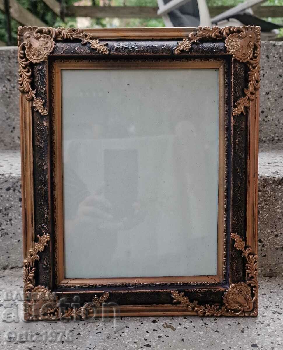 Baroque frame for a large photo, painting – 3 types of hanging. with price 47.00 BGN | € 24.03 Baroque frame for a large photo, painting – 3 types of hanging. with price 47.00 BGN | € 24.03