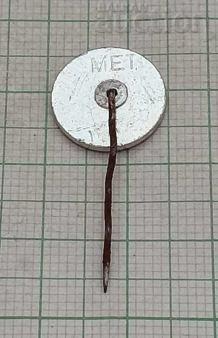 FOOTBALL LKS LODZ POLAND BADGE with price 5.00 BGN | € 2.56