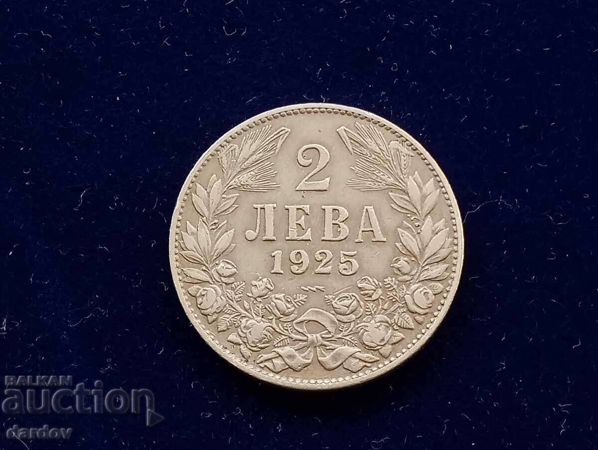 България 2 лева 1925 год.