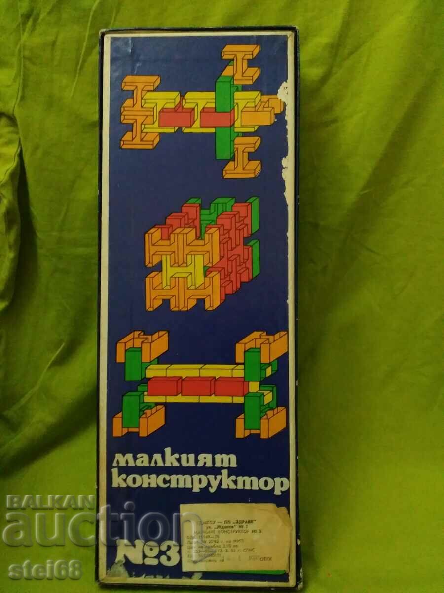 AN OLD CHILDREN'S GAME--THE LITTLE CONSTRUCTOR with price 30.00 BGN | € 15.34