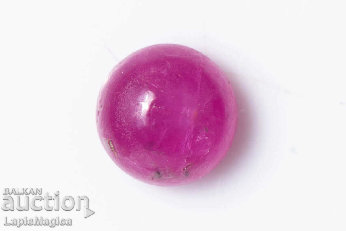 Ruby 0,64ct 4,7mm στρογγυλό cabochon #8