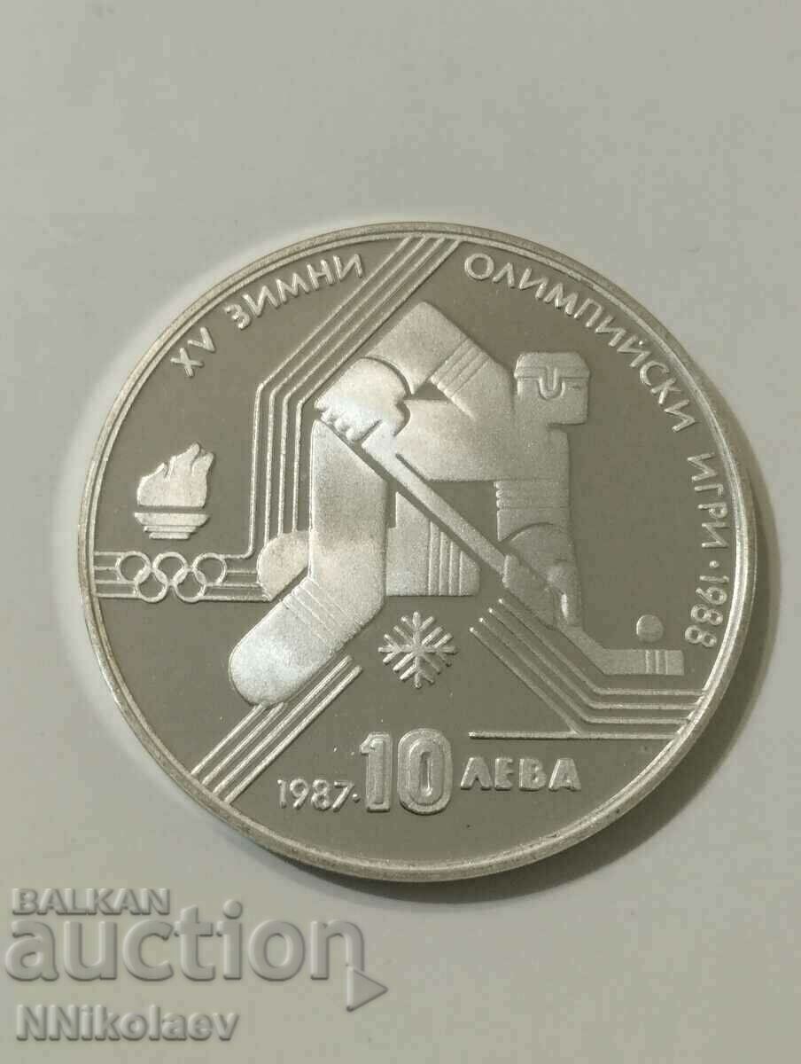 10 BGN 1987 Calgary 88 Hockey player with price 120.00 BGN | € 61.36 10 BGN 1987 Calgary 88 Hockey player with price 120.00 BGN | € 61.36