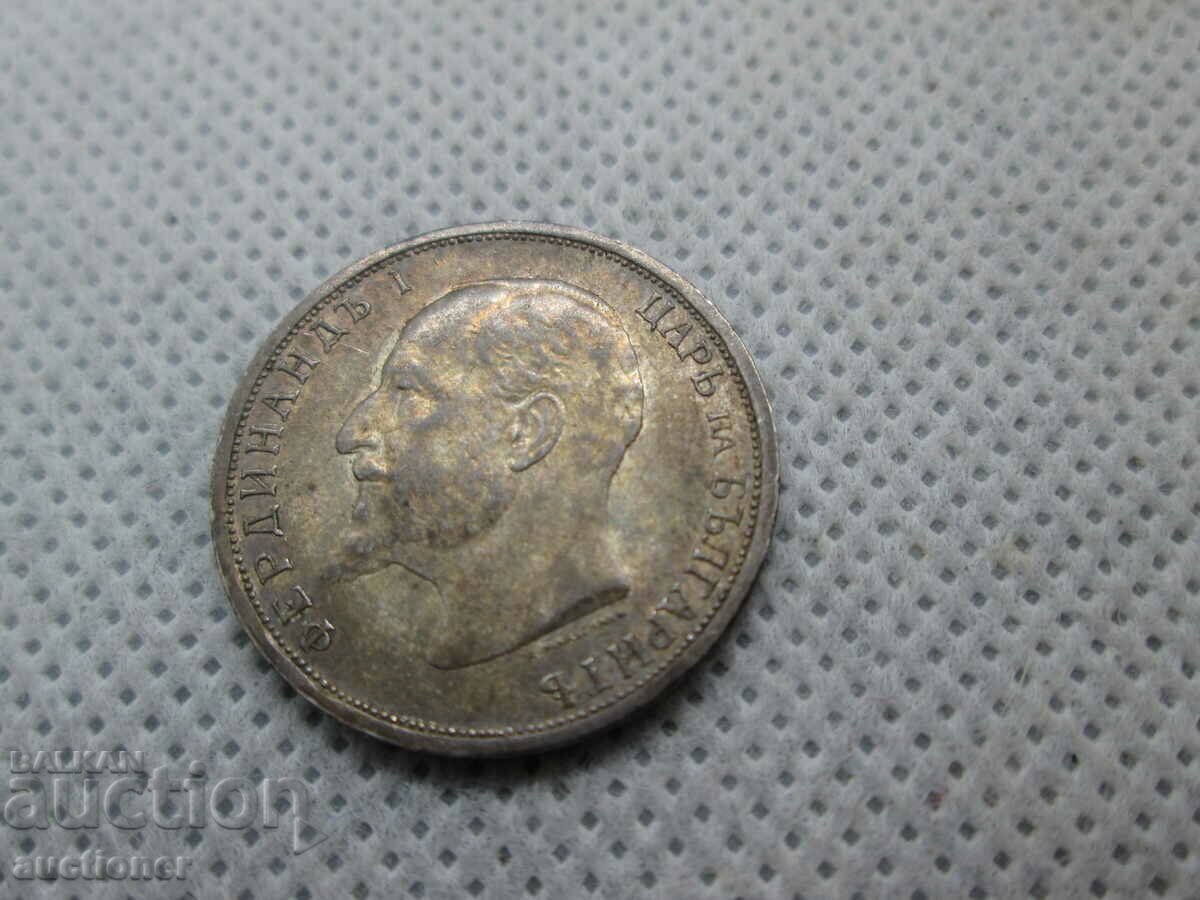 1 BGN 1913 SILVER BULGARIA TOP COIN - 5 1 BGN 1913 SILVER BULGARIA TOP COIN - 5
