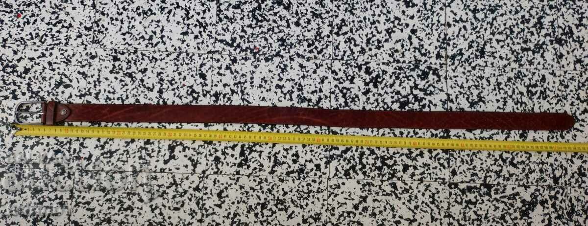 Колан естествена кожа 114 см / 4 см - 7 Колан естествена кожа 114 см / 4 см - 7