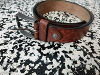 Genuine leather belt 114 cm / 4 cm