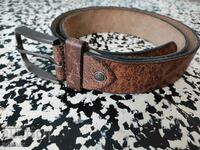 Genuine leather belt 113 cm / 4 cm