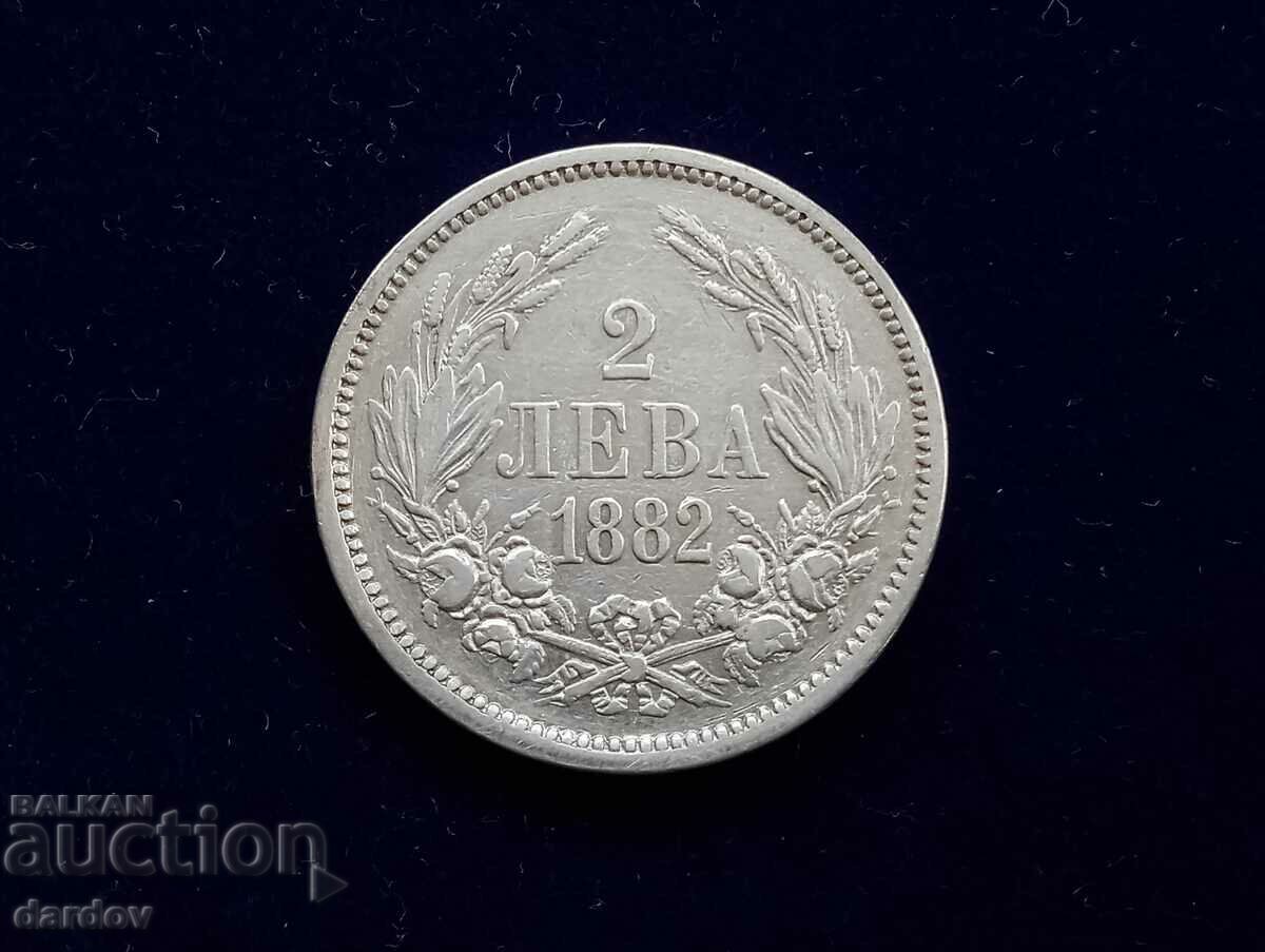 Bulgaria 2 BGN 1882