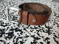 Genuine leather belt 110 cm / 4 cm