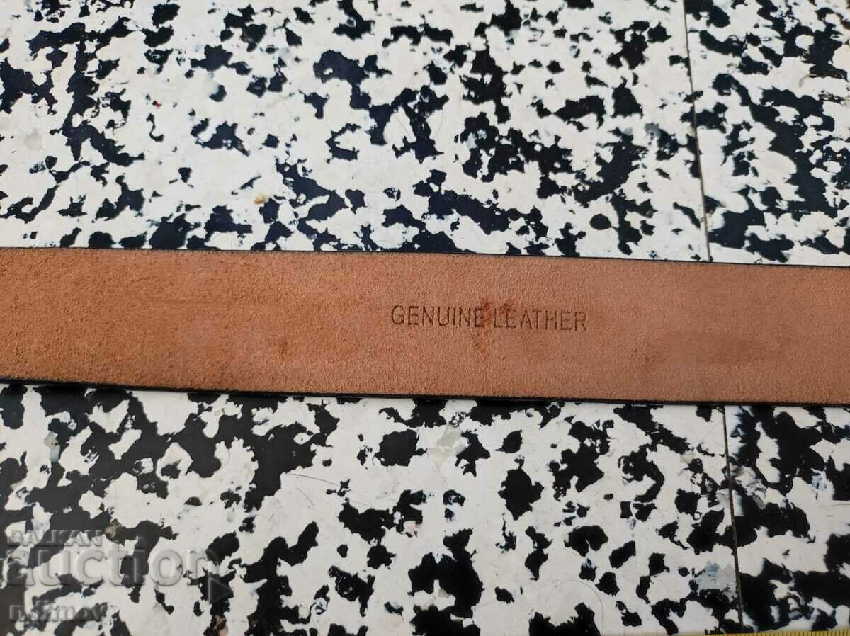 Delivery of Genuine leather belt 104 cm / 4 cm