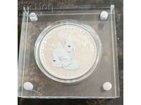 1 oz Silver Lunar Rabbit 2023