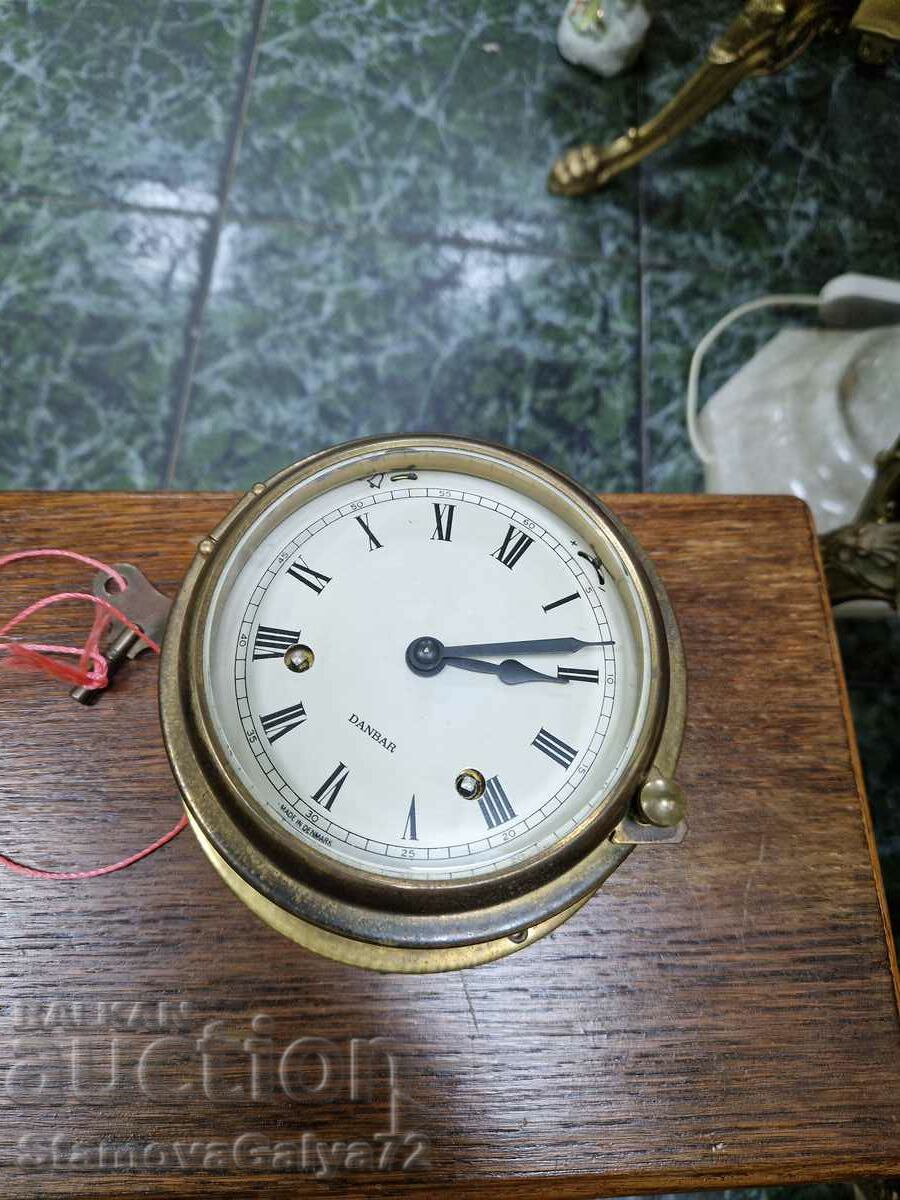 Rare collectible Danbar yacht ship clock