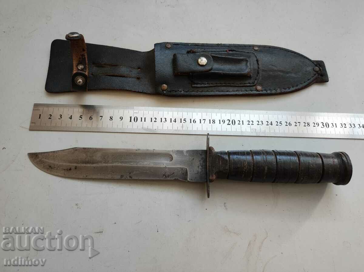 Old American army knife