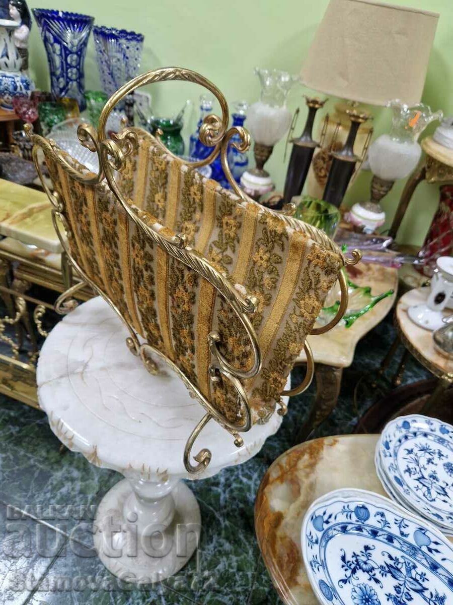 Страхотна белгийска барокова стойка за вестници - 5 Страхотна белгийска барокова стойка за вестници - 5