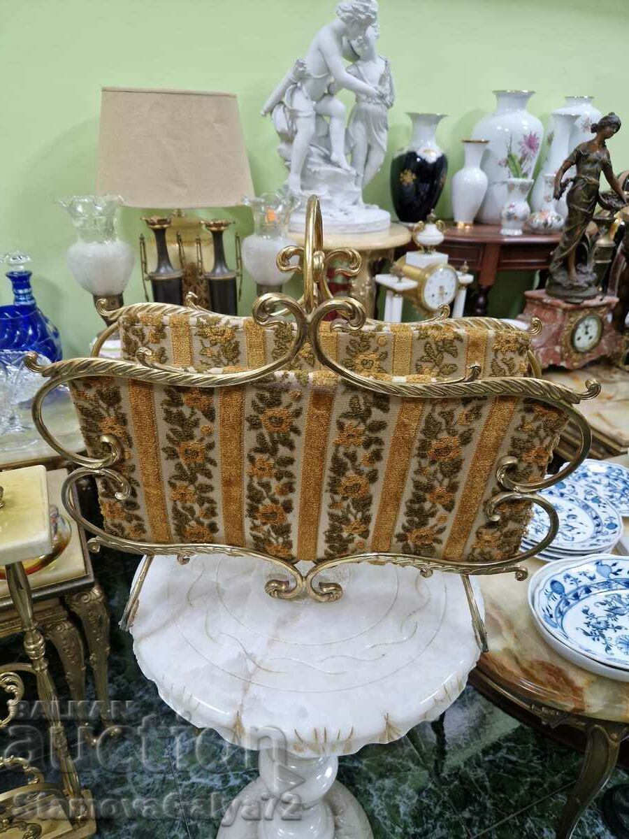 Страхотна белгийска барокова стойка за вестници - 7 Страхотна белгийска барокова стойка за вестници - 7