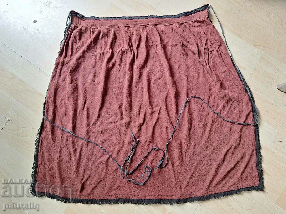 AUTHENTIC SILK APRON FOR KUSTENDIL COSTUME