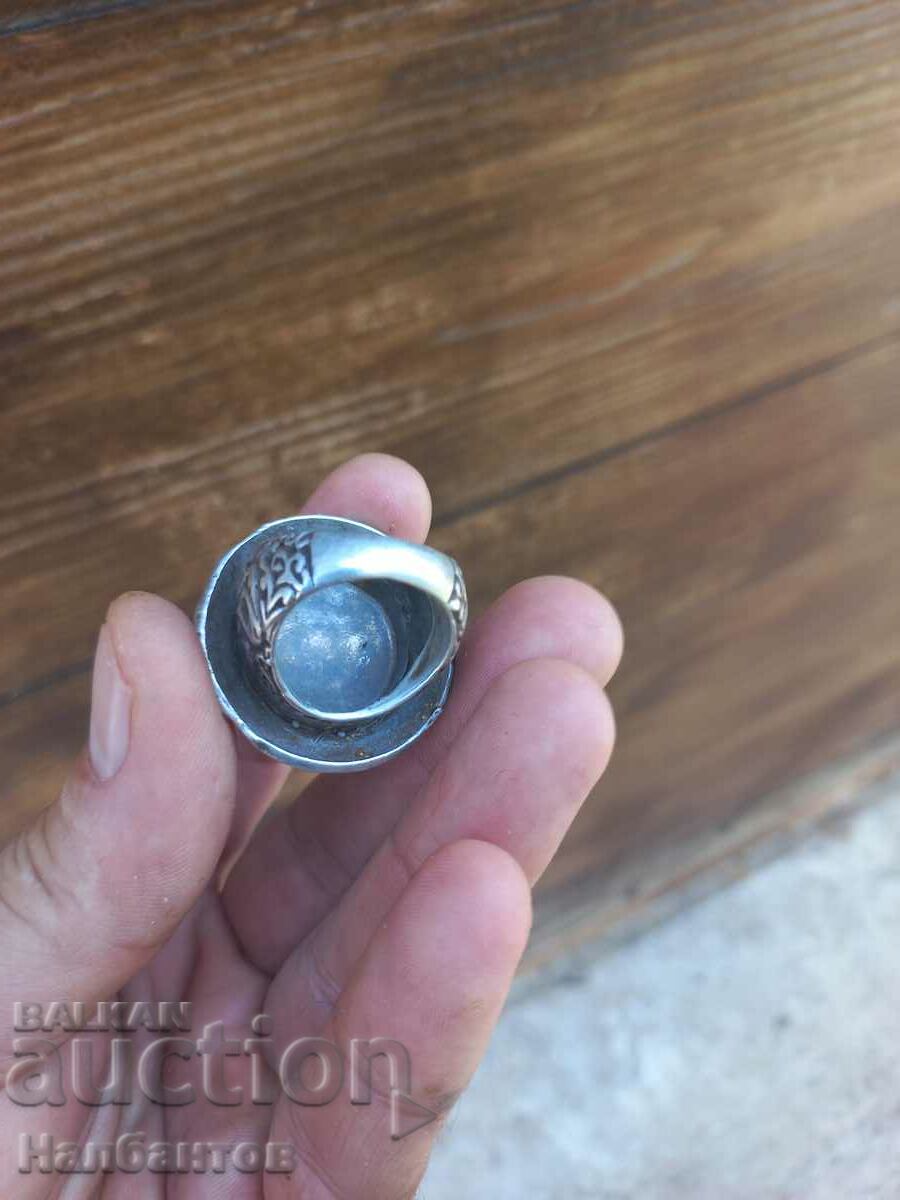 OLD RENAISSANCE SILVER RING - 6 OLD RENAISSANCE SILVER RING - 6