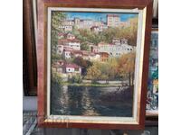 Painting "Veliko Tarnovo", oil, 51x41 cm