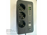 High quality European plug with overload protection