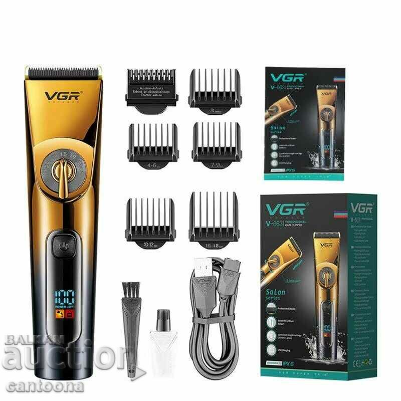 Clipper VGR V-663, 2000mAh, 5 attachments, USB