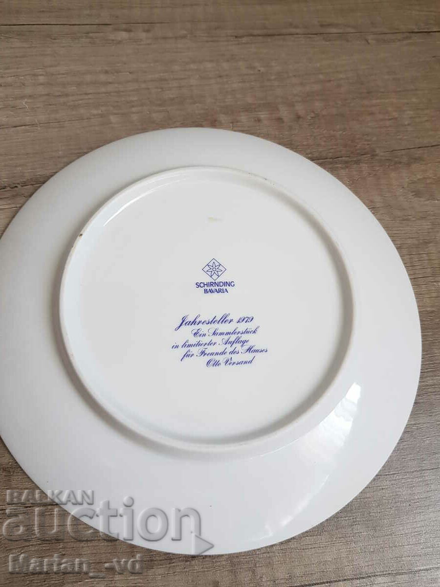 Πιάτο πορσελάνης από το Schirnding Bavaria Jahresteller 1979. - 5 Πιάτο πορσελάνης από το Schirnding Bavaria Jahresteller 1979. - 5