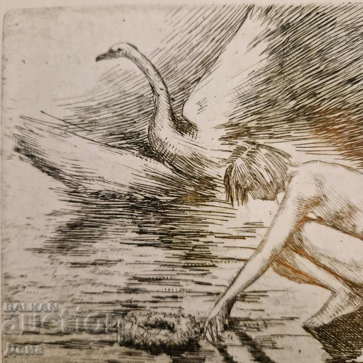 Николай Атанасов графика 1997г. - 5