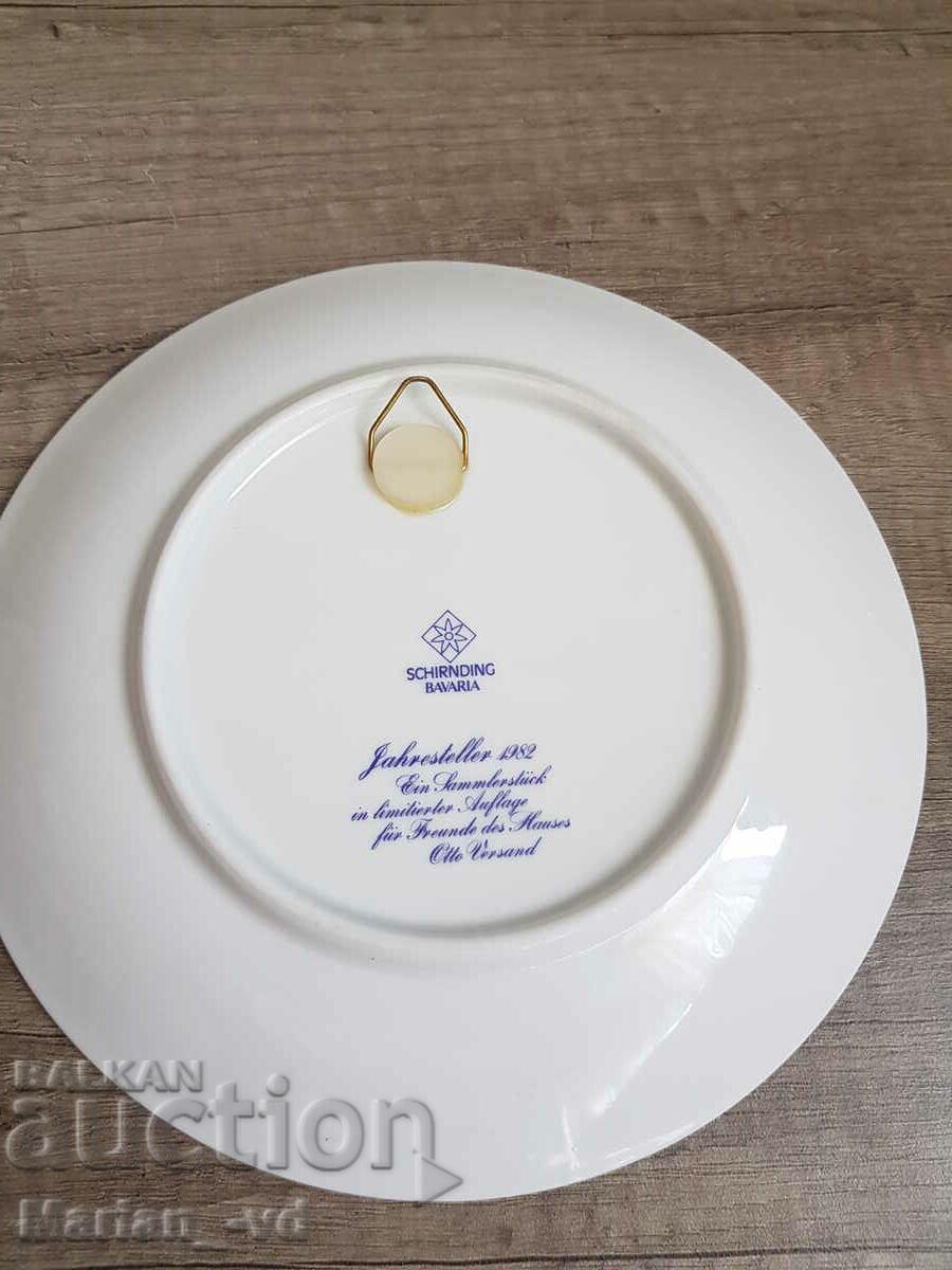 Porcelain Christmas wall plate by Hans Joachim Krantz - 5 Porcelain Christmas wall plate by Hans Joachim Krantz - 5