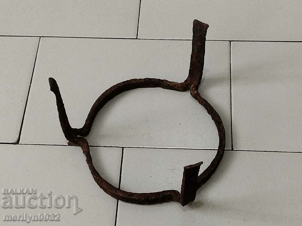 Auction Antique wrought iron stove, hearth, grill, wrought iron Auction Antique wrought iron stove, hearth, grill, wrought iron