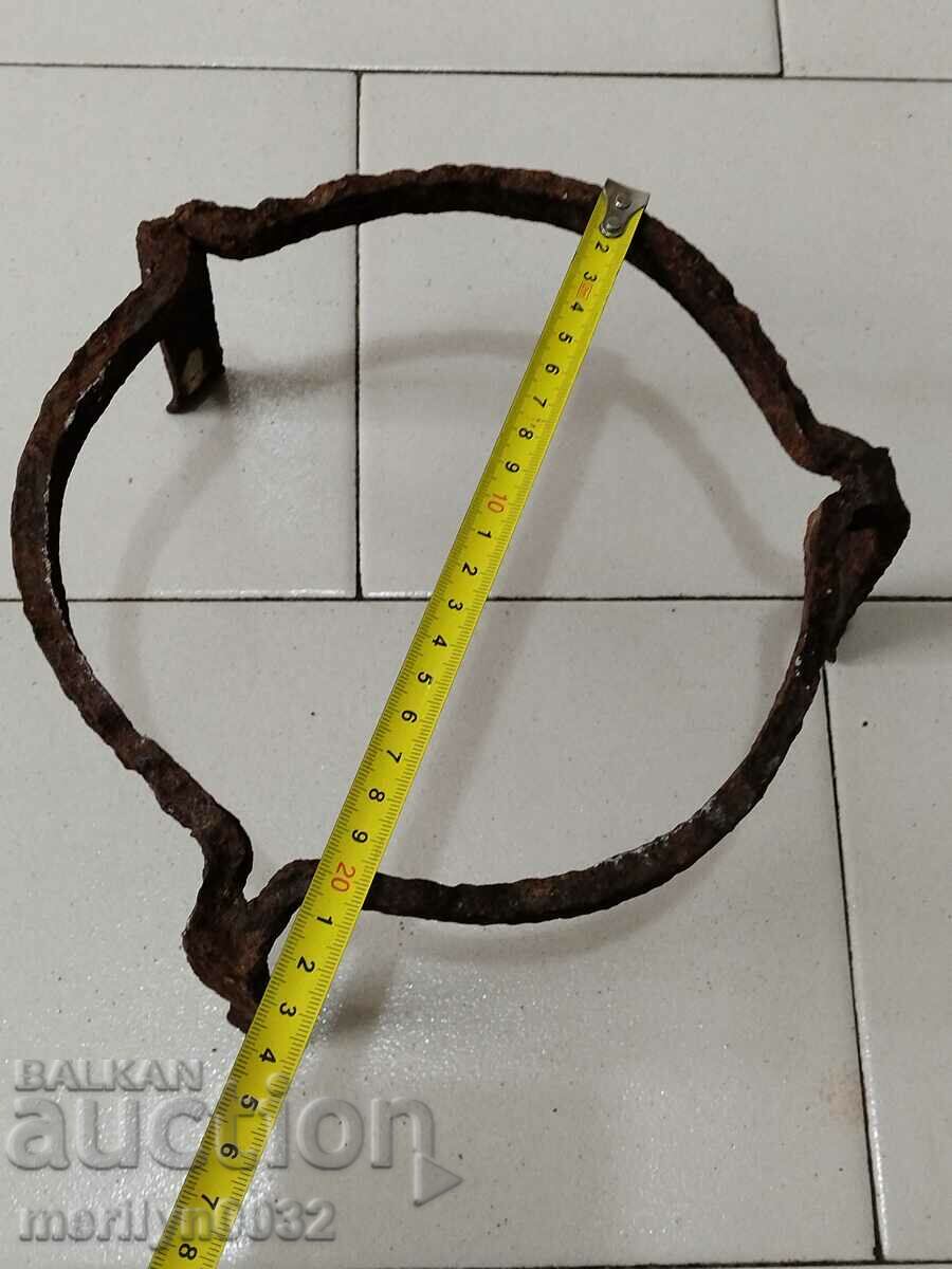 Antique wrought iron stove, hearth, grill, wrought iron - 5 Antique wrought iron stove, hearth, grill, wrought iron - 5